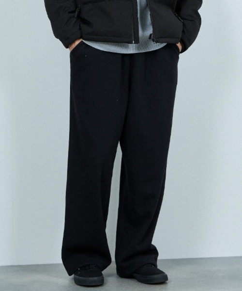 URBAN COLLECTION(アーバンコレクション)の「【URBANCOLLECTION/アーバンコレクション】 ワイドスウェットイージーパンツ セットアップ対応(スウェットパンツ・メンズ・杢グレー/カーキ/ブラック/ブラウン・L/M/S)」の20枚目の写真