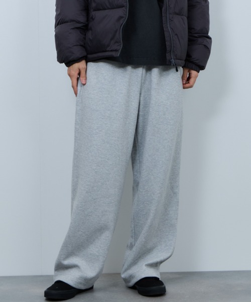 URBAN COLLECTION(アーバンコレクション)の「【URBANCOLLECTION/アーバンコレクション】 ワイドスウェットイージーパンツ セットアップ対応(スウェットパンツ・メンズ・杢グレー/カーキ/ブラック/ブラウン・L/M/S)」の18枚目の写真