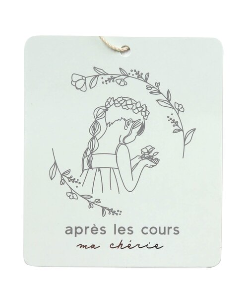 apres les cours（アプレレクール）の「【ジュニア対応】フラワーチュールワンピース＿アプレレクールマシェリ（ワンピース・キッズ・サックスブルー/アイボリー・90/100/110/120/80/130/140）」の9枚目の写真