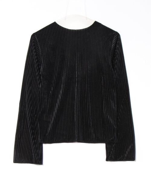 Os accessory(オズアクセサリー)の「Os -オズ- 前後2WAYリブメロウトップス(Tシャツ/カットソー・レディース・クリーム/ブラック/ライトグレー・FREE)」の19枚目の写真