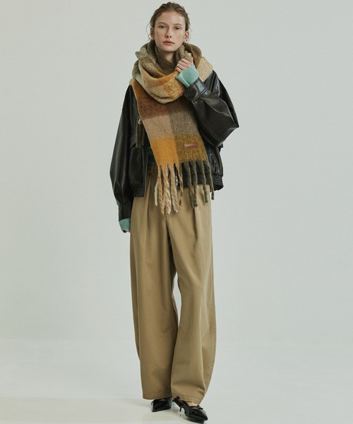 ヘアリーフリンジマフラー（マフラー）｜PUBLIC TOKYO（パブリック