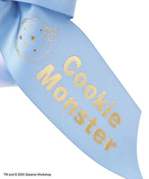 Maison de FLEUR（メゾンドフルール）の「クッキーモンスター フェイスポーチ（ポーチ・レディース・ブルー・FREE）」の12枚目の写真