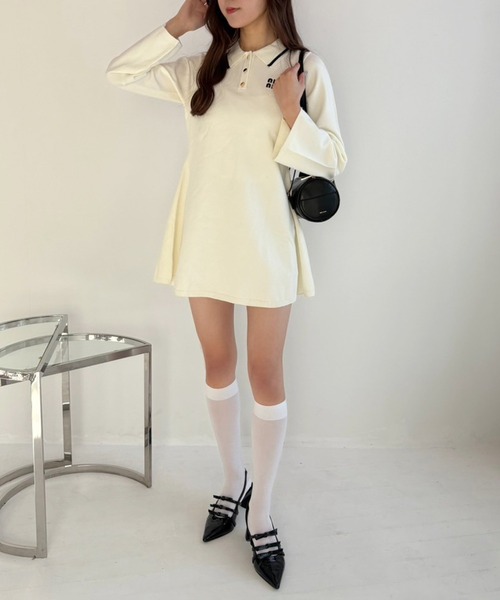 one after another NICE CLAUP(ワンアフターアナザーナイスクラップ)の「リボン付きポインテッドストラップシューズ(パンプス・レディース・サックスブルー/アイボリー/ブラック・M/L/S)」の11枚目の写真