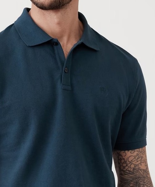 BANANA REPUBLIC FACTORY STORE(バナナリパブリック ファクトリーストア)の「BANANA REPUBLIC FACTORY STORE コットンピケ BRポロシャツ(ポロシャツ・メンズ・グリーン/ピンク/ブラウン/インディゴブルー/ダークグリーン/ブラウン系その他/ベージュ/イエロー・XL/L/M/S)」の6枚目の写真