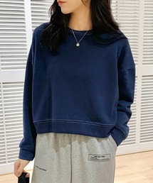 Doux Belle（ドゥーベル）の「ショート丈スウェットトレーナー（スウェット）」