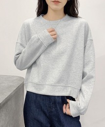 Doux Belle（ドゥーベル）の「ショート丈スウェットトレーナー（スウェット）」