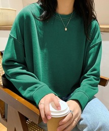 Doux Belle（ドゥーベル）の「ショート丈スウェットトレーナー（スウェット）」