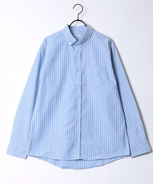 SITRY(シトリー)の「Broadcloth Stripe & Plaid Shirt/ストライプ チェック ブロードシャツ(シャツ/ブラウス・メンズ・ブルー系その他2/ブルー系その他3/ブルー系その他4/ブラック系その他/ブルー系その他/ホワイト系その他・M/L/LL)」の4枚目の写真