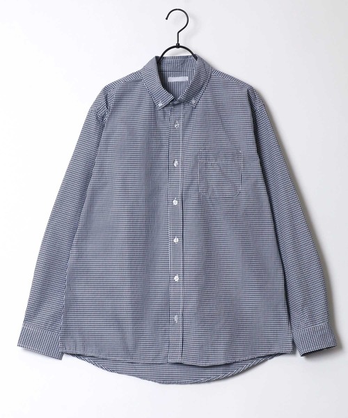 SITRY(シトリー)の「Broadcloth Stripe & Plaid Shirt/ストライプ チェック ブロードシャツ(シャツ/ブラウス・メンズ・ブルー系その他2/ブルー系その他3/ブルー系その他4/ブラック系その他/ブルー系その他/ホワイト系その他・M/L/LL)」の6枚目の写真