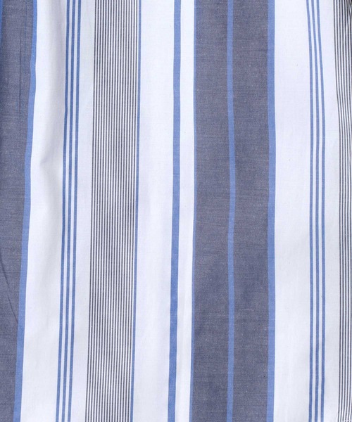 SITRY(シトリー)の「Broadcloth Stripe & Plaid Shirt/ストライプ チェック ブロードシャツ(シャツ/ブラウス・メンズ・ブルー系その他2/ブルー系その他3/ブルー系その他4/ブラック系その他/ブルー系その他/ホワイト系その他・M/L/LL)」の17枚目の写真