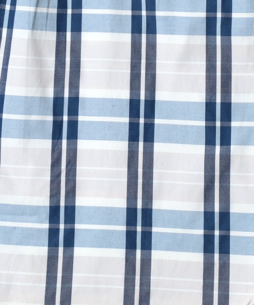 SITRY(シトリー)の「Broadcloth Stripe & Plaid Shirt/ストライプ チェック ブロードシャツ(シャツ/ブラウス・メンズ・ブルー系その他2/ブルー系その他3/ブルー系その他4/ブラック系その他/ブルー系その他/ホワイト系その他・M/L/LL)」の15枚目の写真