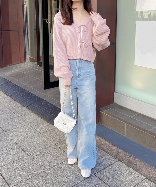 INGNI(イング)の「デニムワイドパンツ(デニムパンツ・レディース・ブルー系その他/ブルー系その他3/ブルー系その他4/グレー・S/M)」の18枚目の写真