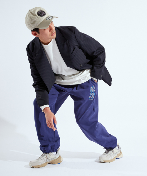 PARIS SAINT-GERMAIN(パリサンジェルマン)の「PSG JP ITALIC LOGO SWEAT PANTS(スウェットパンツ・メンズ・レッド/ネイビー/ホワイト/ブラック・X-LARGE/LARGE/MEDIUM)」の16枚目の写真