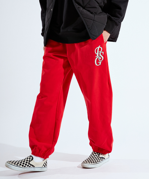 PARIS SAINT-GERMAIN(パリサンジェルマン)の「PSG JP ITALIC LOGO SWEAT PANTS(スウェットパンツ・メンズ・レッド/ネイビー/ホワイト/ブラック・X-LARGE/LARGE/MEDIUM)」の19枚目の写真