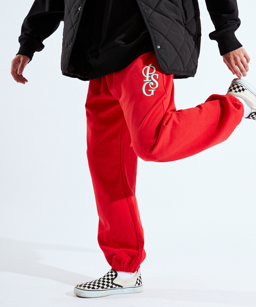 PARIS SAINT-GERMAIN(パリサンジェルマン)の「PSG JP ITALIC LOGO SWEAT PANTS(スウェットパンツ・メンズ・レッド/ネイビー/ホワイト/ブラック・X-LARGE/LARGE/MEDIUM)」の21枚目の写真