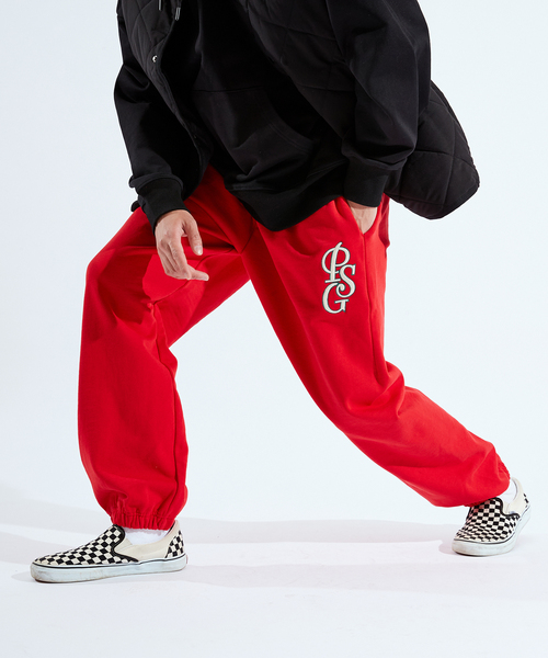 PARIS SAINT-GERMAIN(パリサンジェルマン)の「PSG JP ITALIC LOGO SWEAT PANTS(スウェットパンツ・メンズ・レッド/ネイビー/ホワイト/ブラック・X-LARGE/LARGE/MEDIUM)」の22枚目の写真