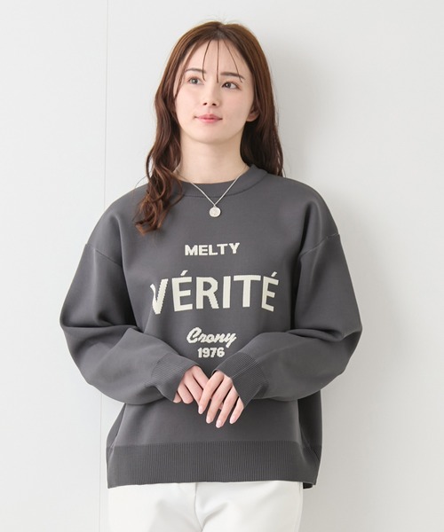 Jayro(ジャイロ)の「ロゴ柄エアーニット(Tシャツ/カットソー・レディース・ブラック/ワイン/ホワイト系その他2・FREE)」の18枚目の写真