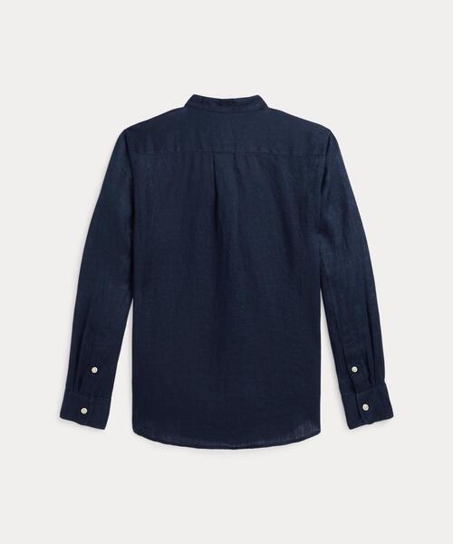 POLO RALPH LAUREN CHILDRENSWEAR(ポロ ラルフ ローレン チルドレンズウェア)の「リネン シャツ(シャツ/ブラウス・キッズ・ネイビー系1・L/S/M/XL)」の4枚目の写真