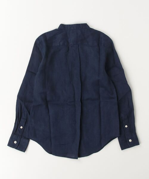 POLO RALPH LAUREN CHILDRENSWEAR(ポロ ラルフ ローレン チルドレンズウェア)の「リネン シャツ(シャツ/ブラウス・キッズ・ネイビー系1・L/S/M/XL)」の2枚目の写真