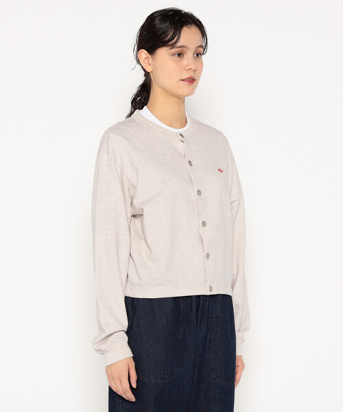 DANTON（ダントン）の「WOMEN'S COTTON TERRY CREW NECK CARDIGAN（カーディガン/ボレロ・レディース・グレー系その他/アイボリー/ブルー系その他/グレー/レッド/チャコール・38/36）」の18枚目の写真