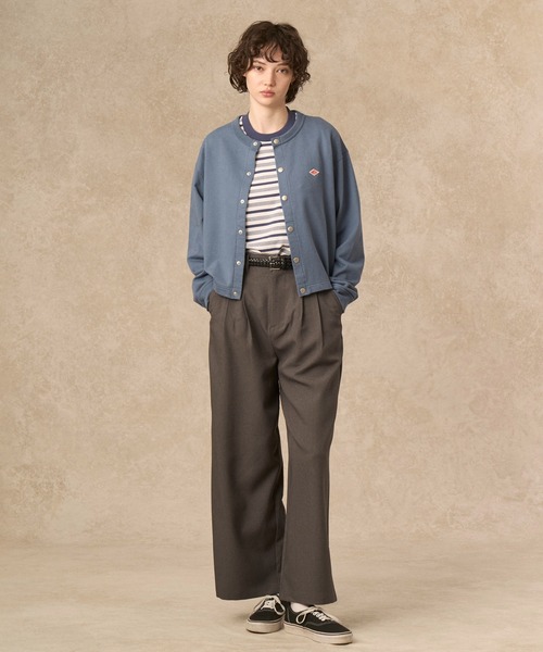 DANTON（ダントン）の「WOMEN'S COTTON TERRY CREW NECK CARDIGAN（カーディガン/ボレロ・レディース・グレー系その他/アイボリー/ブルー系その他/グレー/レッド/チャコール・38/36）」の15枚目の写真