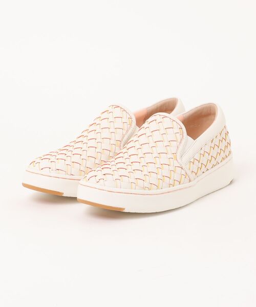 tsumori chisato WALK（ツモリチサトウォーク）の「メッシュスリッポンスニーカー（スニーカー・レディース・シルバー/アイボリー/ホワイト・22.5cm/23.5cm/24.5cm/23.0cm/24.0cm/22.0cm）」の2枚目の写真