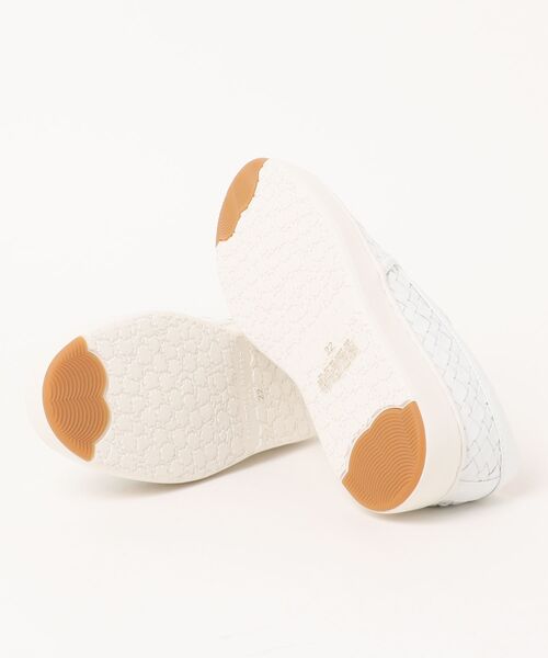 tsumori chisato WALK（ツモリチサトウォーク）の「メッシュスリッポンスニーカー（スニーカー・レディース・シルバー/アイボリー/ホワイト・22.5cm/23.5cm/24.5cm/23.0cm/24.0cm/22.0cm）」の5枚目の写真