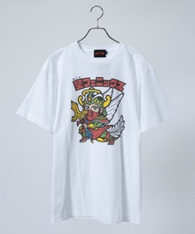 【NV】ビックリマン キャラクターイラスト パックTシャツ スーパーゼウス/ヤマト爆神/ヘッドロココ/ヘラクライスト