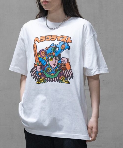 NV】ビックリマン キャラクターイラスト パックTシャツ スーパーゼウス