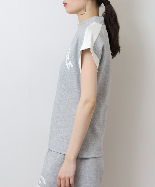 CECIL McBEE(セシルマクビー)の「スウェットベスト(ベスト・レディース・ライトグレー/ブラック・2(M)/1(S))」の16枚目の写真