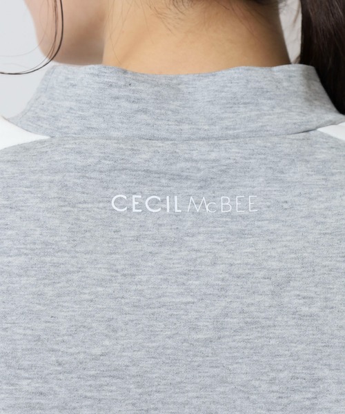 CECIL McBEE(セシルマクビー)の「スウェットベスト(ベスト・レディース・ライトグレー/ブラック・2(M)/1(S))」の21枚目の写真
