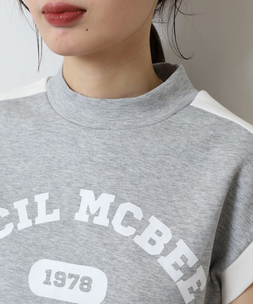 CECIL McBEE(セシルマクビー)の「スウェットベスト(ベスト・レディース・ライトグレー/ブラック・2(M)/1(S))」の18枚目の写真