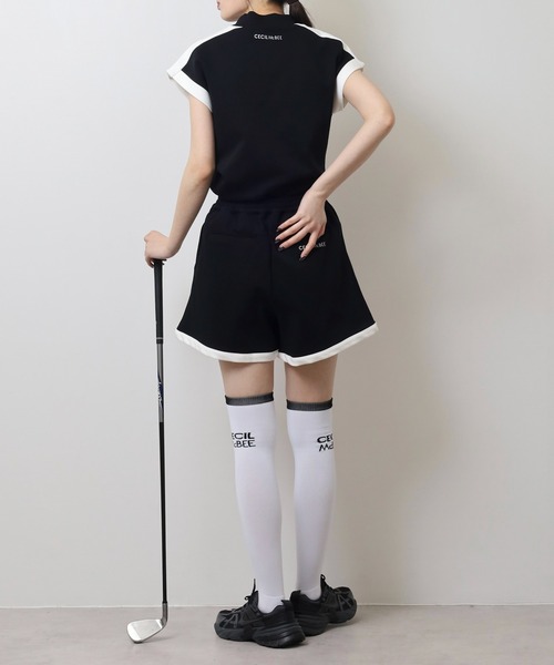 CECIL McBEE(セシルマクビー)の「スウェットベスト(ベスト・レディース・ライトグレー/ブラック・2(M)/1(S))」の8枚目の写真