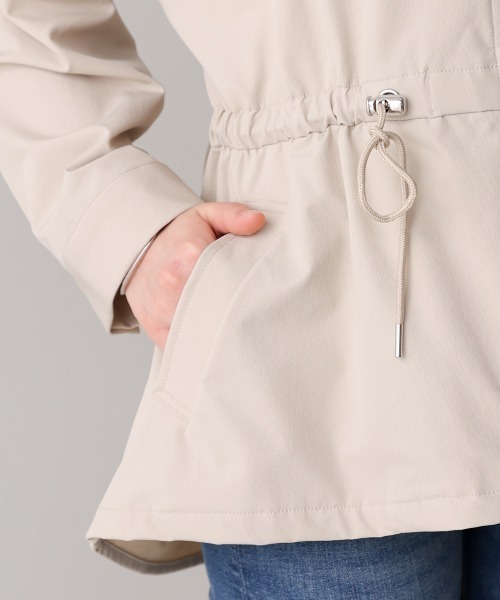 Bou Jeloud（ブージュルード）の「撥水・花粉ティアードジャケット（その他アウター・レディース・ベージュ/ブラック・FREE）」の15枚目の写真