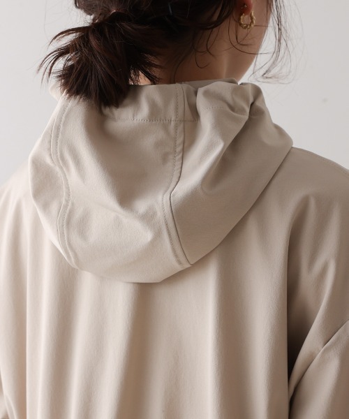 Bou Jeloud（ブージュルード）の「撥水・花粉ティアードジャケット（その他アウター・レディース・ベージュ/ブラック・FREE）」の17枚目の写真