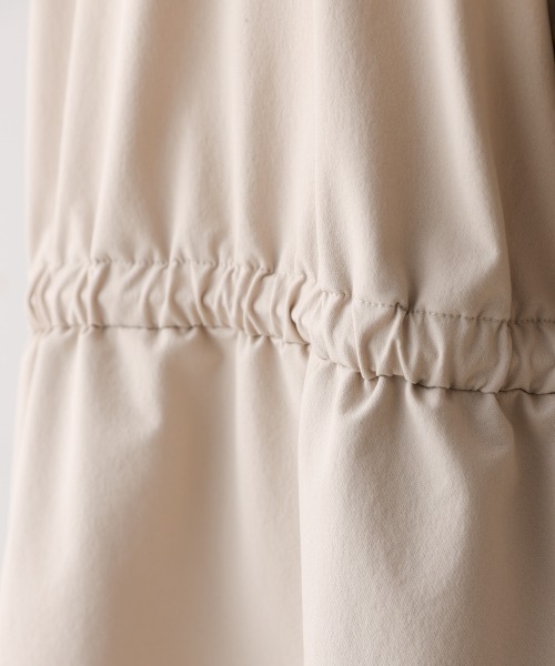 Bou Jeloud（ブージュルード）の「撥水・花粉ティアードジャケット（その他アウター・レディース・ベージュ/ブラック・FREE）」の19枚目の写真