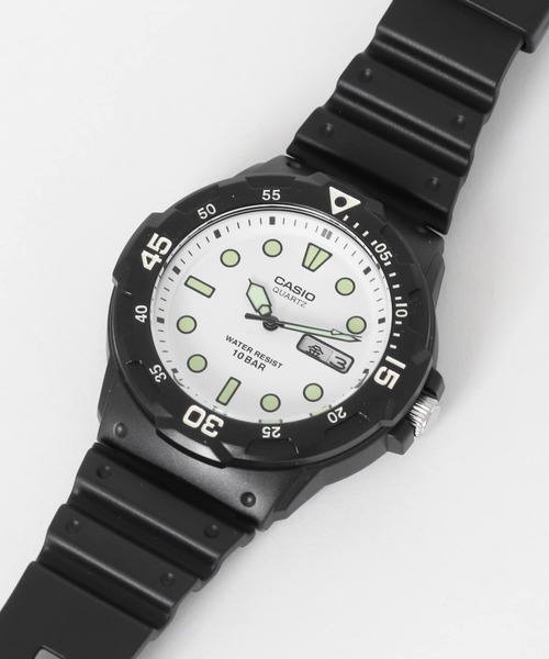 CASIO(カシオ)の「CASIO MRW-200HJ(アナログ腕時計・メンズ・ホワイト/ブラック・FREE)」の6枚目の写真