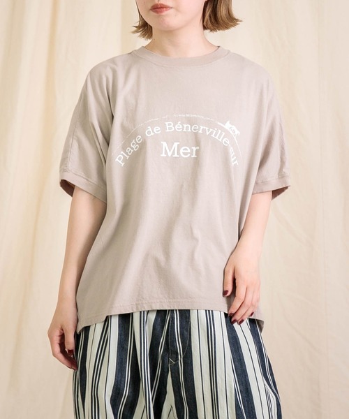 Brocante / ブロカント] 30/-ベーシック天竺 ココンTシャツ | Domingo
