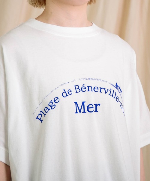 tシャツ 「Brocante / ブロカント」 30/-ベーシック天竺 ココンTシャツ レディース Brocante / ブロカント] 30/-ベーシック天竺 ココンTシャツ