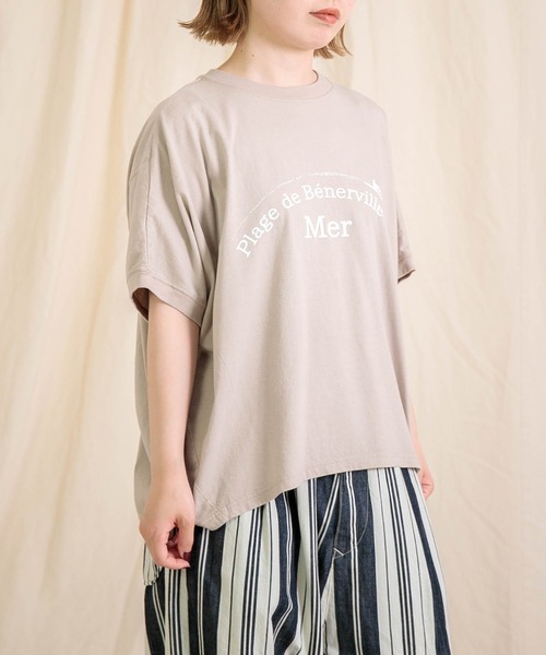 Brocante / ブロカント] 30/-ベーシック天竺 ココンTシャツ | Domingo