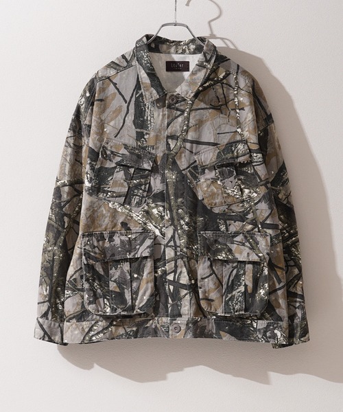 Laufer(ロイファー)の「【Laufer】カモフラ柄 ファティーグジャケット / Camouflage Pattern Fatigue Jacket(ブルゾン・メンズ・ウッドランド/リアルツリーカモ・L/M)」の18枚目の写真