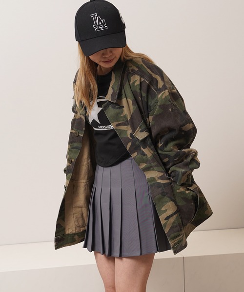 Laufer(ロイファー)の「【Laufer】カモフラ柄 ファティーグジャケット / Camouflage Pattern Fatigue Jacket(ブルゾン・メンズ・ウッドランド/リアルツリーカモ・L/M)」の12枚目の写真