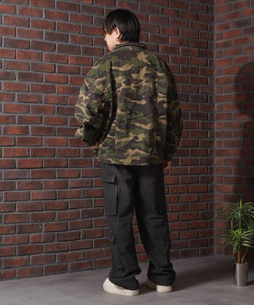 Laufer(ロイファー)の「【Laufer】カモフラ柄 ファティーグジャケット / Camouflage Pattern Fatigue Jacket(ブルゾン・メンズ・ウッドランド/リアルツリーカモ・L/M)」の10枚目の写真
