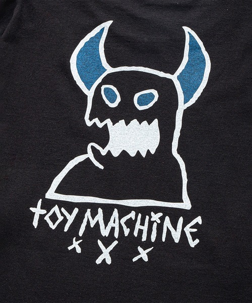 TOY　MACHINE（トイ　マシーン）の「TM SKETCHY MONSTER LONG TEE（Tシャツ/カットソー・メンズ・ホワイト/ブラック・XL/L/M）」の14枚目の写真