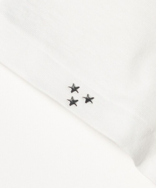 ATTISESSION（アティセッション）の「＜ATTISESSION＞コットン スター スリーブ Tシャツ（Tシャツ/カットソー・レディース・ネイビー/ロイヤルブルー/レッド/グレー/ホワイト・FREE）」の14枚目の写真