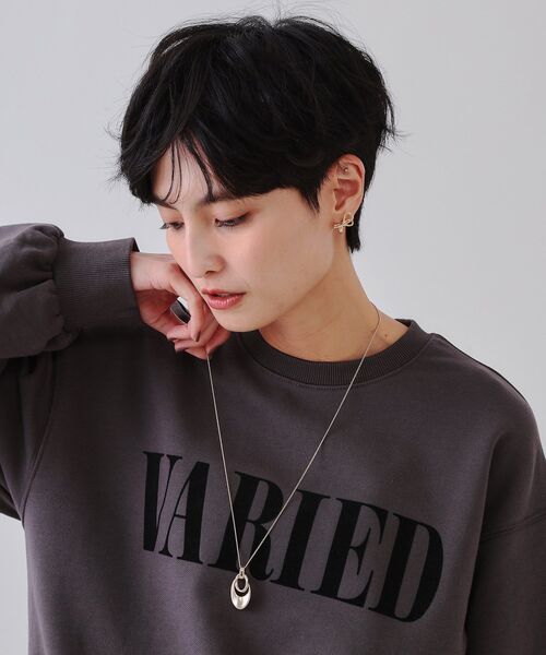 OPAQUE.CLIP(オペークドットクリップ)の「2連リングロングネックレス(ネックレス・レディース・シルバー/ゴールド・00)」の7枚目の写真