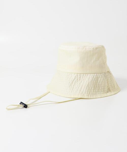 SENSE OF PLACE by URBAN RESEARCH（センスオブプレイスバイアーバンリサーチ）の「『WEB限定』『UVカット』UVダウンブリムハット（ハット・レディース・ブラック/カーキ/アイボリー・ONE）」の19枚目の写真