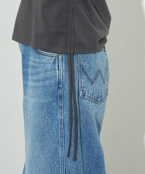 Wrangler（ラングラー）の「WRANGLER/ラングラー【US ORIGINAL】バレルジーンズ（デニムパンツ・レディース・ライトインディゴブルー・X-SMALL/SMALL/MEDIUM）」の5枚目の写真