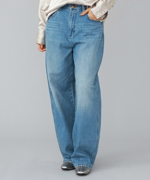 Wrangler（ラングラー）の「WRANGLER/ラングラー【US ORIGINAL】バレルジーンズ（デニムパンツ・レディース・ライトインディゴブルー・X-SMALL/SMALL/MEDIUM）」の11枚目の写真