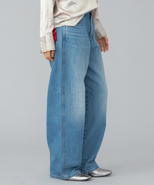 Wrangler（ラングラー）の「WRANGLER/ラングラー【US ORIGINAL】バレルジーンズ（デニムパンツ・レディース・ライトインディゴブルー・X-SMALL/SMALL/MEDIUM）」の13枚目の写真